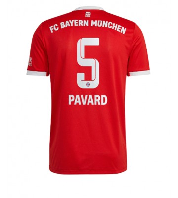 Bayern Munich Benjamin Pavard #5 Hjemmedrakt 2022-23 Kortermet